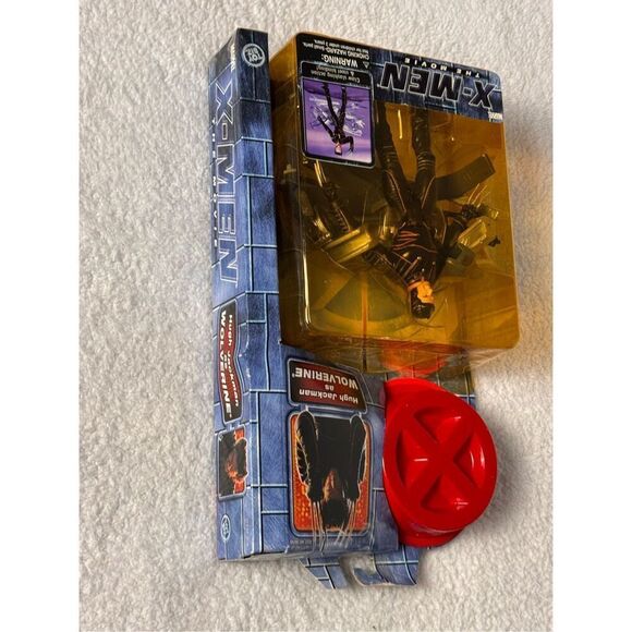 X-Men The Movie Hugh Jackman as Wolverine Action Figure/2000 Toy Biz - Picture 5 of 7